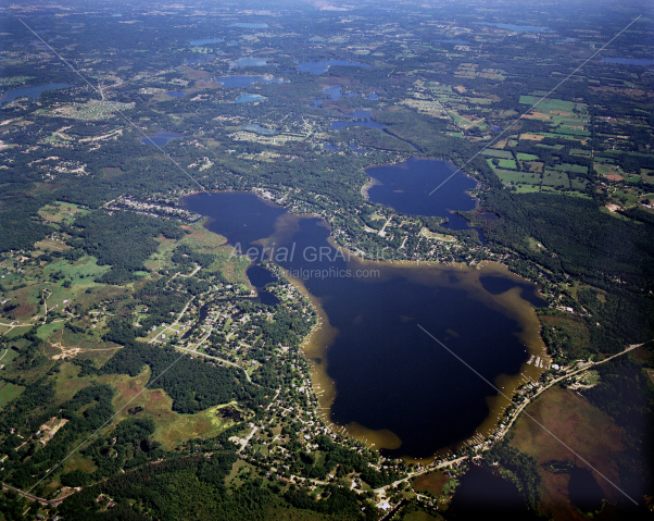 Chain of Lakes (From Portage) in Livingston County, Michigan